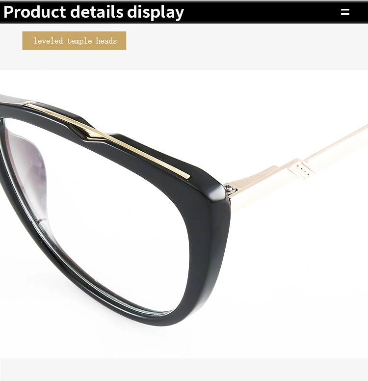 Hot Sale Tr90 Computer Eyeglass Anti Blue Light Glasses for Women and Men Square Eyewear