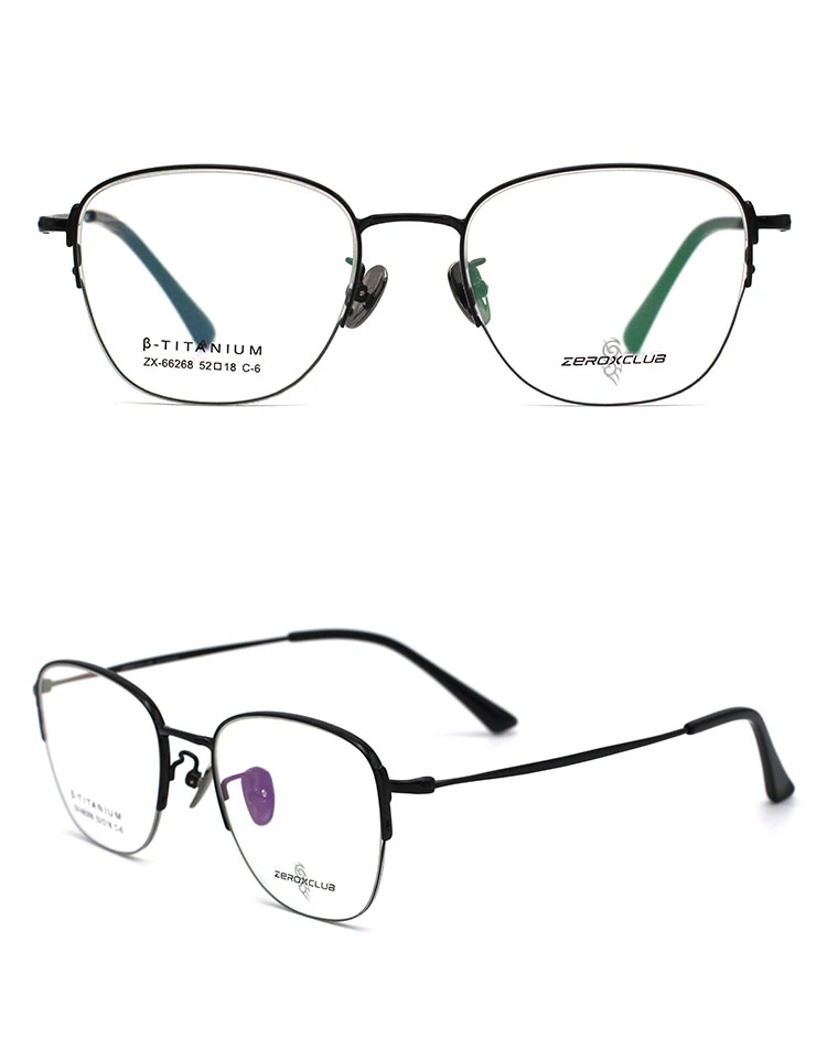 66268 Best Seller Beta Titanium Eyewear Optical Glasses Frame