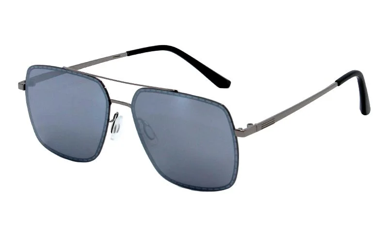 Vintage Titanium Oriental Classic Round Frame Lightweight UV Blocking Wholesale Sunglasses