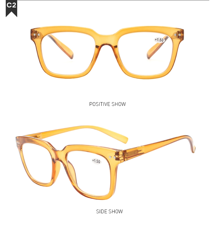 Newest Ladies Computer Anti Blue Light Retro Square Optical Frame Wholesale Women Eyewear Men Eyeglasses Design Eye Glasses