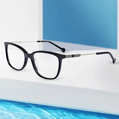 Luxury Handmade Customized Acetate Optical Frame with Italy Design for General