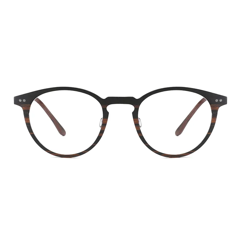 High Qaulity Ultralight Stronger Carbon Fiber Optical Frame with Metal Temples
